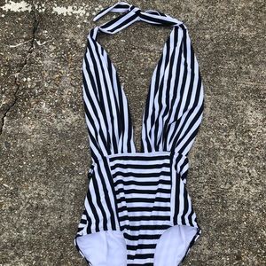 Cocoship Halter High Waisted One Piece XL